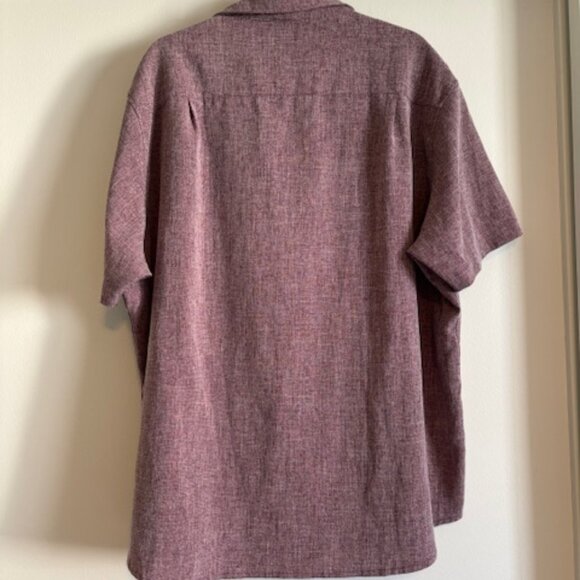 COOFANDY festive button-down short sleeve shirt XXL - Picture 2 of 4